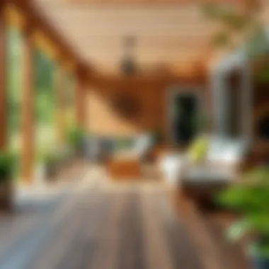 Different types of wood flooring options for outdoor use